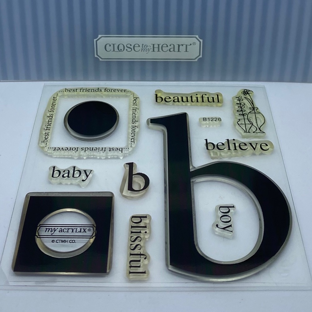 Close to my Heart - Solos « B » Stamps set.